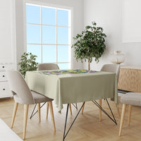 Flower Skull Tablecloth Iam Who Iam Your Approval Isn't Need - Wonder Print Shop