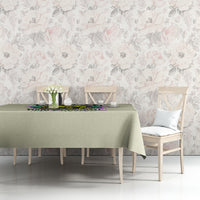 Flower Skull Tablecloth Iam Who Iam Your Approval Isn't Need - Wonder Print Shop