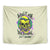 Flower Skull Tapestry Iam Who Iam Your Approval Isn't Need - Wonder Print Shop