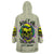 Flower Skull Wearable Blanket Hoodie Iam Who Iam Your Approval Isn't Need - Wonder Print Shop