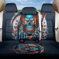 Reaper Skull Back Car Seat Cover My Give A Fuck Is Broken But My Go Fuck Yourself Is Fully Functional - Wonder Print Shop