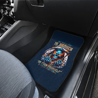 Reaper Skull Car Mats My Give A Fuck Is Broken But My Go Fuck Yourself Is Fully Functional - Wonder Print Shop