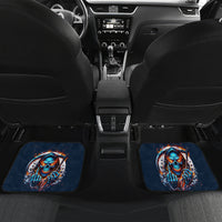 Reaper Skull Car Mats My Give A Fuck Is Broken But My Go Fuck Yourself Is Fully Functional - Wonder Print Shop