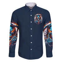 Reaper Skull Family Matching Puletasi and Hawaiian Shirt My Give A Fuck Is Broken But My Go Fuck Yourself Is Fully Functional - Wonder Print Shop