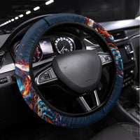 Reaper Skull Steering Wheel Cover My Give A Fuck Is Broken But My Go Fuck Yourself Is Fully Functional - Wonder Print Shop