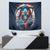 Reaper Skull Tapestry My Give A Fuck Is Broken But My Go Fuck Yourself Is Fully Functional - Wonder Print Shop