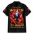 Flame Skull Hawaiian Shirt I'm Never Alone My Demons Are With Me 24/7 - Wonder Print Shop