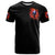 Flame Skull T Shirt I'm Never Alone My Demons Are With Me 24/7 - Wonder Print Shop