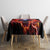 Flame Skull Tablecloth I'm Never Alone My Demons Are With Me 24/7 - Wonder Print Shop