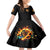 Sunflower Skull Family Matching Summer Maxi Dress and Hawaiian Shirt She Is Sunshine Mixed With A Little Hurricane - Wonder Print Shop