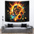 Sunflower Skull Tapestry She Is Sunshine Mixed With A Little Hurricane - Wonder Print Shop