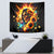 Sunflower Skull Tapestry She Is Sunshine Mixed With A Little Hurricane - Wonder Print Shop