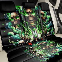 Witch Skull Back Car Seat Cover Of Course I'm Going To Hell I'm Just Here To Pick You Up - Wonder Print Shop