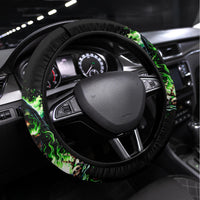 Witch Skull Steering Wheel Cover Of Course I'm Going To Hell I'm Just Here To Pick You Up - Wonder Print Shop