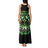 Witch Skull Tank Maxi Dress Of Course I'm Going To Hell I'm Just Here To Pick You Up - Wonder Print Shop