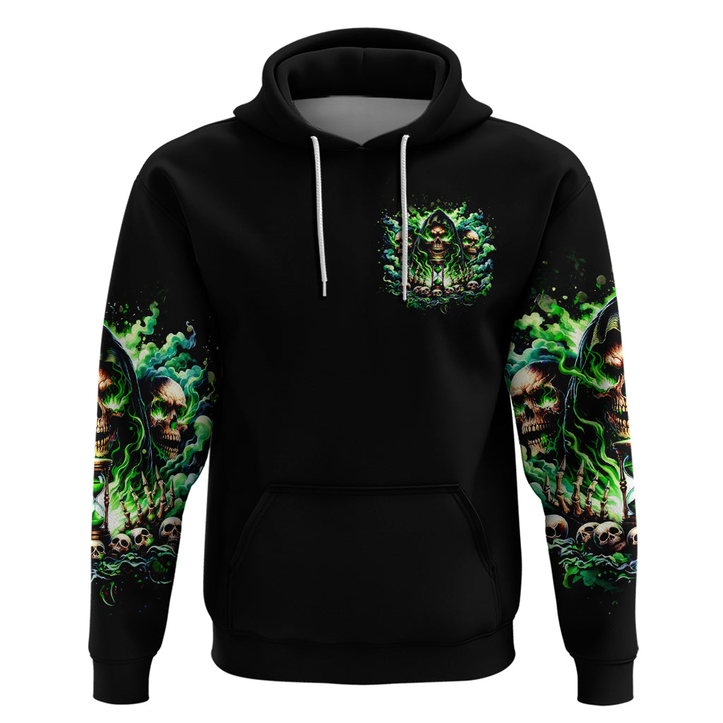 Witch Skull Zip Hoodie Of Course I'm Going To Hell I'm Just Here To Pick You Up - Wonder Print Shop