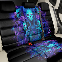 Rose Skull Back Car Seat Cover Four Out Of The Five Voices In My Head Think You An Idiot - Wonder Print Shop
