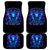 Rose Skull Car Mats Four Out Of The Five Voices In My Head Think You An Idiot - Wonder Print Shop