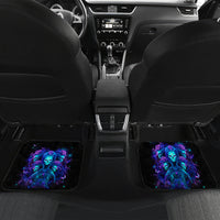 Rose Skull Car Mats Four Out Of The Five Voices In My Head Think You An Idiot - Wonder Print Shop
