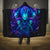 Rose Skull Hooded Blanket Four Out Of The Five Voices In My Head Think You An Idiot