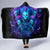 Rose Skull Hooded Blanket Four Out Of The Five Voices In My Head Think You An Idiot