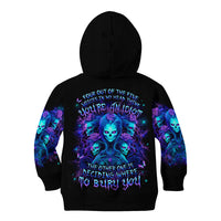 Rose Skull Kid Hoodie Four Out Of The Five Voices In My Head Think You An Idiot - Wonder Print Shop