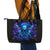 Rose Skull Leather Tote Bag Four Out Of The Five Voices In My Head Think You An Idiot - Wonder Print Shop