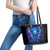 Rose Skull Leather Tote Bag Four Out Of The Five Voices In My Head Think You An Idiot - Wonder Print Shop