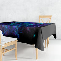 Rose Skull Tablecloth Four Out Of The Five Voices In My Head Think You An Idiot - Wonder Print Shop