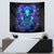 Rose Skull Tapestry Four Out Of The Five Voices In My Head Think You An Idiot - Wonder Print Shop