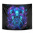 Rose Skull Tapestry Four Out Of The Five Voices In My Head Think You An Idiot - Wonder Print Shop