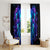 Rose Skull Window Curtain Four Out Of The Five Voices In My Head Think You An Idiot - Wonder Print Shop