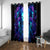 Rose Skull Window Curtain Four Out Of The Five Voices In My Head Think You An Idiot - Wonder Print Shop