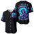 Witch Skull Baseball Jersey Hello Darkness My Old Friend - Wonder Print Shop