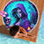 Witch Skull Beach Blanket Hello Darkness My Old Friend - Wonder Print Shop