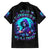 Witch Skull Family Matching Summer Maxi Dress and Hawaiian Shirt Hello Darkness My Old Friend - Wonder Print Shop