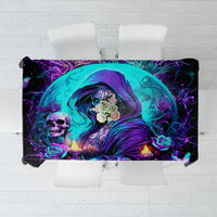 Witch Skull Tablecloth Hello Darkness My Old Friend - Wonder Print Shop