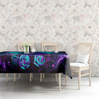 Witch Skull Tablecloth Hello Darkness My Old Friend - Wonder Print Shop