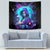 Witch Skull Tapestry Hello Darkness My Old Friend - Wonder Print Shop
