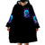 Witch Skull Wearable Blanket Hoodie Hello Darkness My Old Friend - Wonder Print Shop