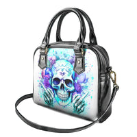 Rose SKull Shoulder Handbag My Give A Fuck Is Broken But My Go Fuck Yourself Is Fully Functional