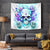 Rose SKull Tapestry My Give A Fuck Is Broken But My Go Fuck Yourself Is Fully Functional - Wonder Print Shop