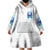 Rose SKull Wearable Blanket Hoodie My Give A Fuck Is Broken But My Go Fuck Yourself Is Fully Functional - Wonder Print Shop