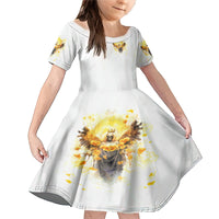 Flower Skull Angel Family Matching Mermaid Dress and Hawaiian Shirt Bitch I'm The Fucking Queen - Wonder Print Shop