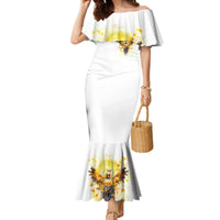 Flower Skull Angel Family Matching Mermaid Dress and Hawaiian Shirt Bitch I'm The Fucking Queen - Wonder Print Shop