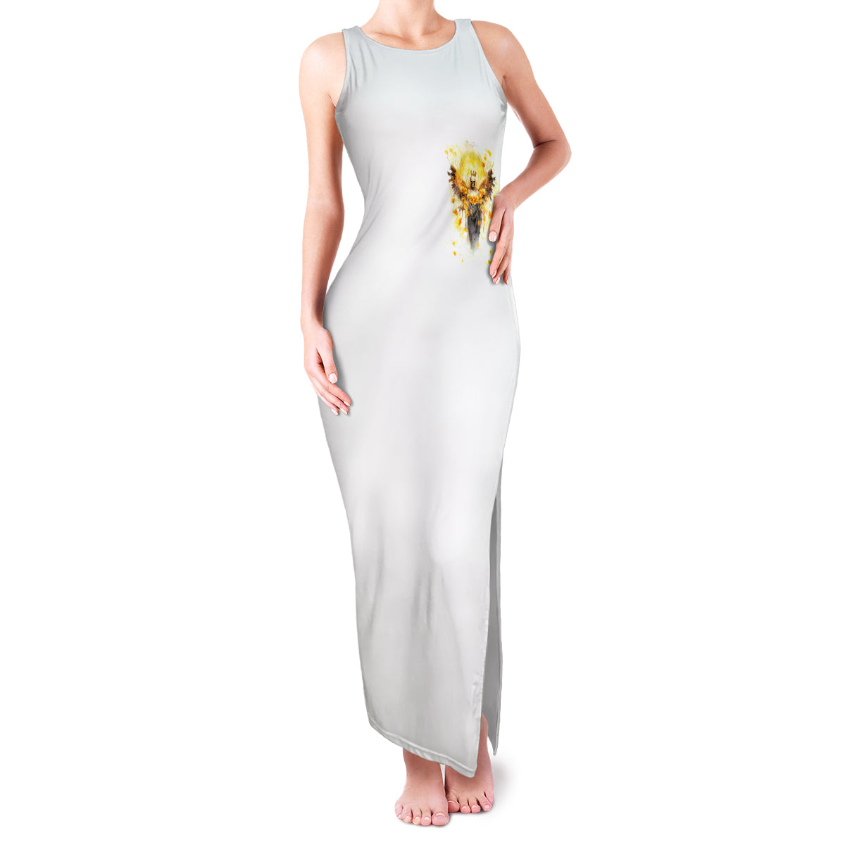 Flower Skull Angel Family Matching Tank Maxi Dress and Hawaiian Shirt Bitch I'm The Fucking Queen - Wonder Print Shop