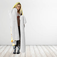 Flower Skull Angel Hooded Blanket Bitch I'm The Fucking Queen