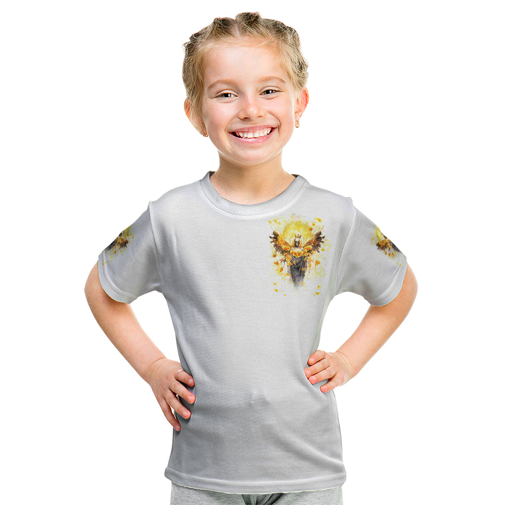 Flower Skull Angel Kid T Shirt Bitch I'm The Fucking Queen - Wonder Print Shop