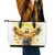 Flower Skull Angel Leather Tote Bag Bitch I'm The Fucking Queen - Wonder Print Shop