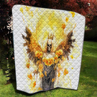 Flower Skull Angel Quilt Bitch I'm The Fucking Queen - Wonder Print Shop